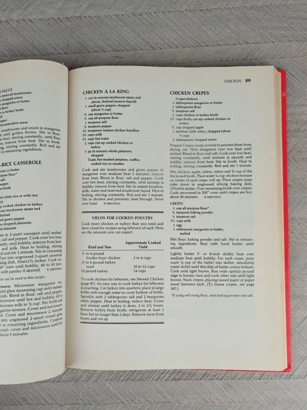 Betty Crocker’s Cookbook New And Revised Edition Hardcover 1980 Recipes